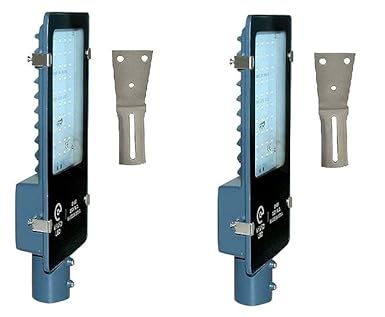 ViViD LED 100 Watt LED Street Light, 2 Years Warranty, Waterproof, White. (Pack of 2)