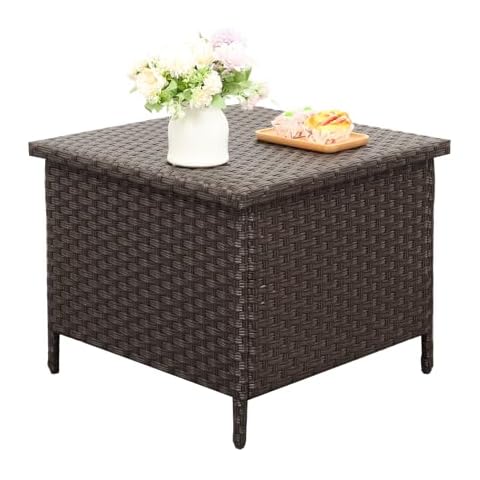 WAROOM Outdoor Wicker Side Table Cover
