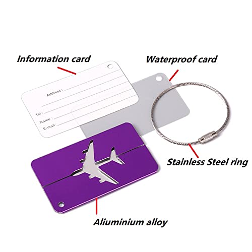 Image of 3PCS Heavy Duty Add a Bag Luggage Straps Jacket Gripper 3PCS Luggage Tag Suitcase TravelTags with Name ID Card,Carry-on Luggage Belt Baggage Suitcase Straps Belts Travel Accessories (Blue)