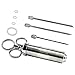 BBQ Dragon Meat Syringe Injector Kit - Stainless Steel Marinade Injector for Smoking Turkey & Brisket - Food Injector with 3 Needles for Liquid & Chunky Marinades - Flavor Injector for Meat & Poultry