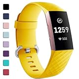 Opciones multicoloras: los colores ricos están disponibles para las muñequeras Fitbit Charge 3 para darle una variedad de opciones para resaltar su estilo personal