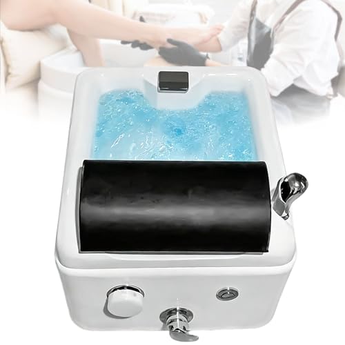 Tina de Spa para Pies con Masaje Vibratorio y Reposapiés