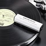 Vinyl Record Cleaner|Anti Static Carbon Fiber & Velvet Turntable Cleaning Brush|2in1 Portable use to