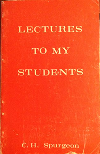 Lectures to my students B0006YLSJM Book Cover