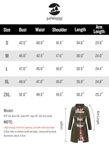 Saphirose 966 Women'S Waterproof Rain Jacket Lightweight Raincoat Hooded Windbreaker Trench Coat thumb #6