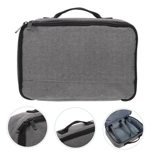 Bolso de almacenamiento para proyector MERRYHAPY, estuche portátil para proyector digital, funda rígida de viaje miniatura 7