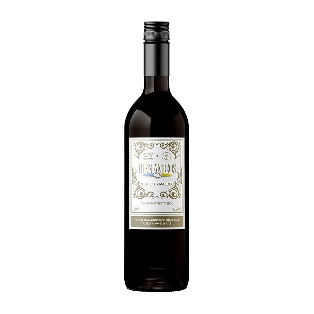 Vinho Tinto Seco Bien Amigos Merlot - Malbec Garrafa 750 ml