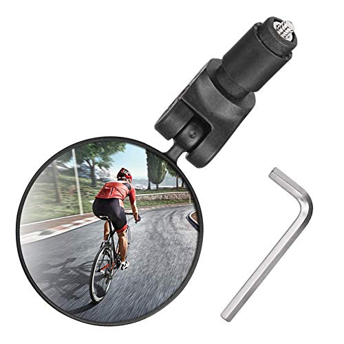 Bike Mirror Handlebar Mount, Bicycle Rear View Mirror, Bicycle Mirror for Handlebars Convex Bicycle accessories for Mountain Road Bike Helmet Mirror for Cycling