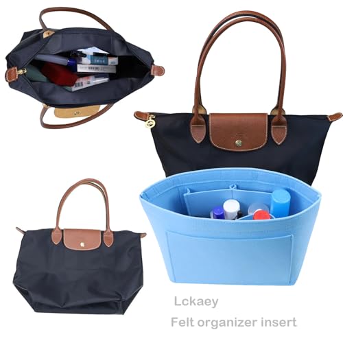 Organiseur pour Longchamp Le Pliage Néo M 1012 bleu - 6
