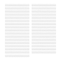 EMSea 660 Stück 0603-Chip-Widerstand 0603-Widerstands-Set SMD-Chip Fester Widerstand Elektronik-Widerstandschip für TV-LCD-Monitore Radios Stereoanlagen Reparatur
