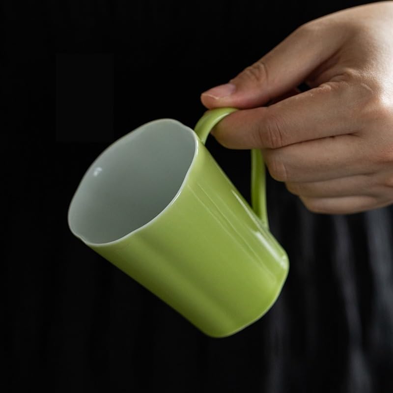 TEESONG Tazze da Viaggio Tazza da caffè e piattino Set tè cinese retrò in ceramica casa