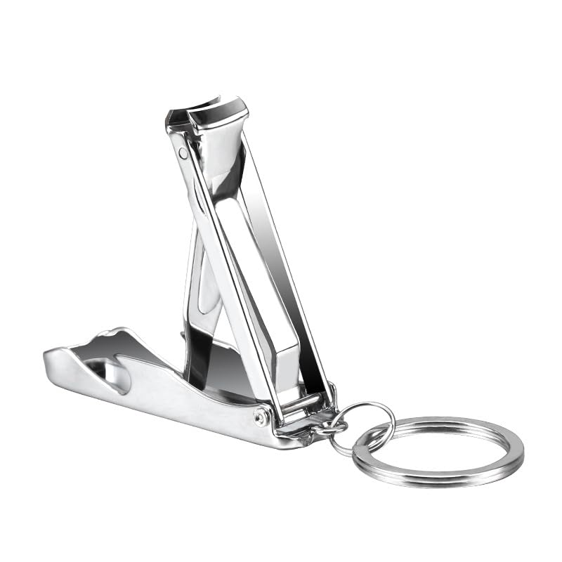 1PC Foldable 0 5cm Ultra-Thin Portable Stainless Steel Nail Toe Cutter Trimmer Scissor Manicure Pedicure Tool Fingernail Clipper