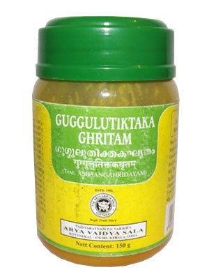 Arya Vaidya Sala Kottakkal Ayurvedic Gulgulutiktaka Ghritam - 150 g-image-23