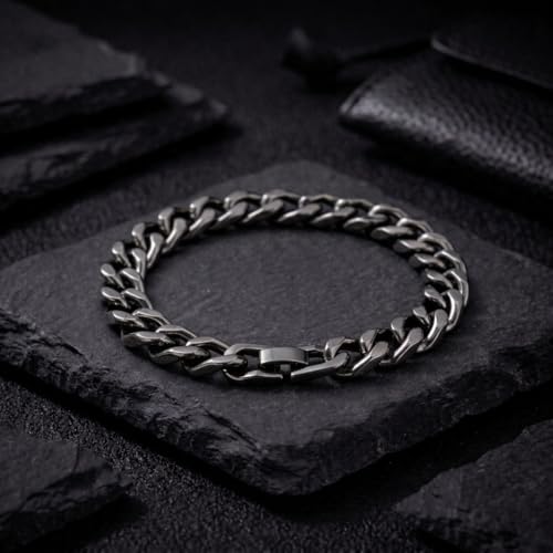 Image of Salty Alpha Anti Tarnish Bracelet for Men | Hand Bands for Boys | Wrist Bracelets for Man | Fashion Jewellery Accessories | Stylish Minimal Jewelry | Gift for Marriage, Birthday, Anniversary