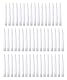 HUAZIZ 50 Stück Transparent Pipettenspitzen 10ml Labor Universal Kunststoff Liquid Pipettspitzen Polypropylen (PP) Autoklavierbar