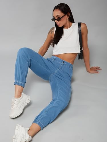 Image of Dolce Crudo High Rise Wide Leg Jeans for Women