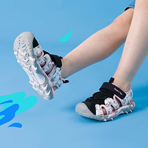 Dream Pairs D232-AT3SS3ZZ12-AB71KK-222576602657 Boys Girls Summer Outdoor Athletic Sport Sandals thumb #4