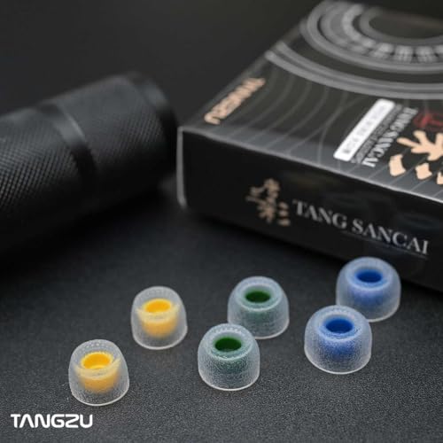 Image of TANGZU Tang Sancai Wide Bore Version Eartips for Earphones (Mix 3 Pairs)