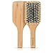 Produktbild Navaris Bambus Haarbürste Holz Borsten - Naturbürste Paddle Brush mit Massage Noppen für die Kopfhaut - Haar Bürste nachhaltig und vegan