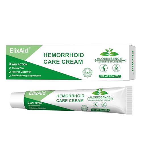 Crème apaisante pour hémorroïdes, convient pour soulager la douleur, le gonflement, les démangeaisons et les saignements, tout en protégeant la peau délicate