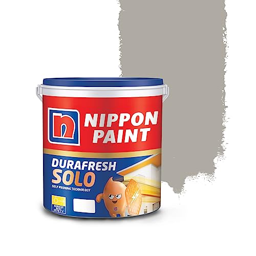 Image of Nippon Paint Durafresh Solo Exterior Emulsion Paint (Wood Gray, 4 L)
