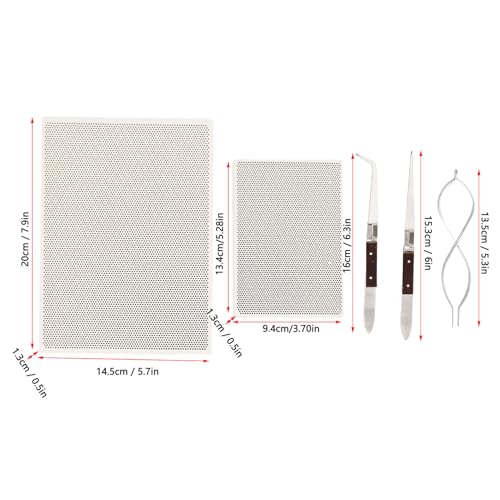 Outils de soudage de bijoux Kuuleyn avec blocs nid d'abeille et pinces