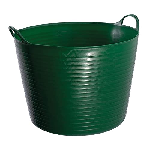 Red Gorilla Large Flexible Plastic Tub Toy Storage Laundry Gardening & More 38 Liter/10 Gallon Green
