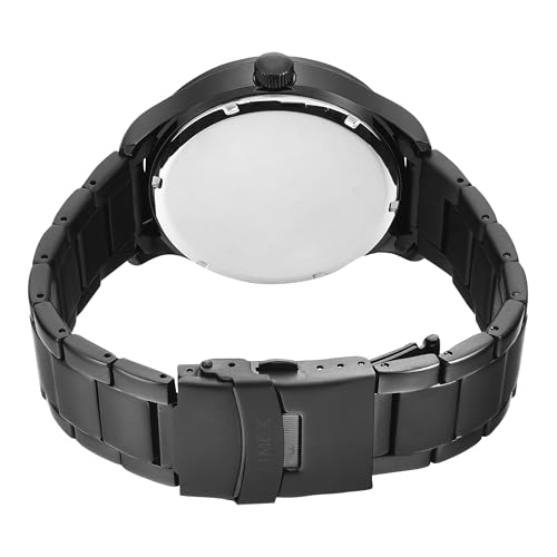 Image of TIMEX Black Round Dial Analog Men's Watch - TWEG29301