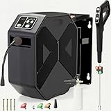 BAYOTAK Pressure Washer, 5000MAX-PSI Wall Mounted Power Washer with 100 FT Retractable Hose, Remote Control, Foam Cannon, 5 Connect Nozzles for Garage/Patio/Home Cleaning