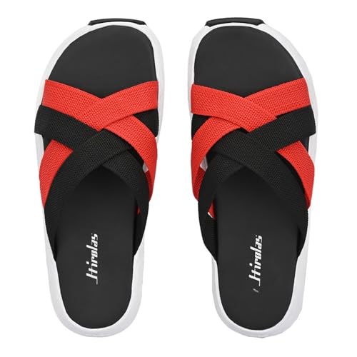Image of Hirolas Men's Strappy Flip-Flop Slider Slippers