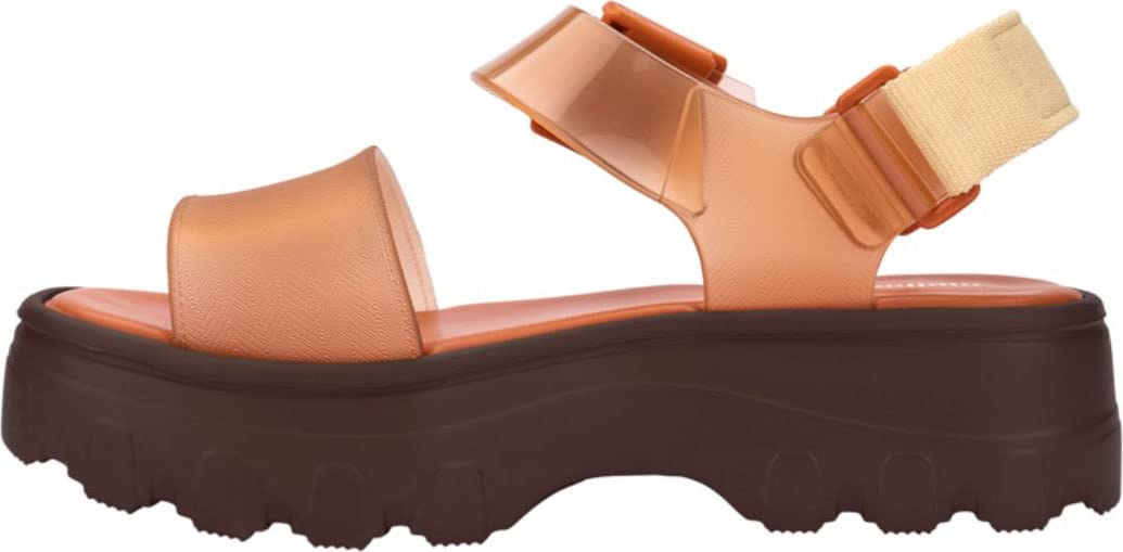 MelissaKick Off Platform Sandals for Women - Super Soft and Flexible Vegan Chunky Platform Sandal with Adjustable Straps and Open Toe Design