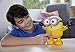 Minions toys The Rise of Gru Black Belt Bob Approx 8-in Character Toy with Random Animated Kung Fu Actions & Sounds, Gift for Kids 4 Years & Older