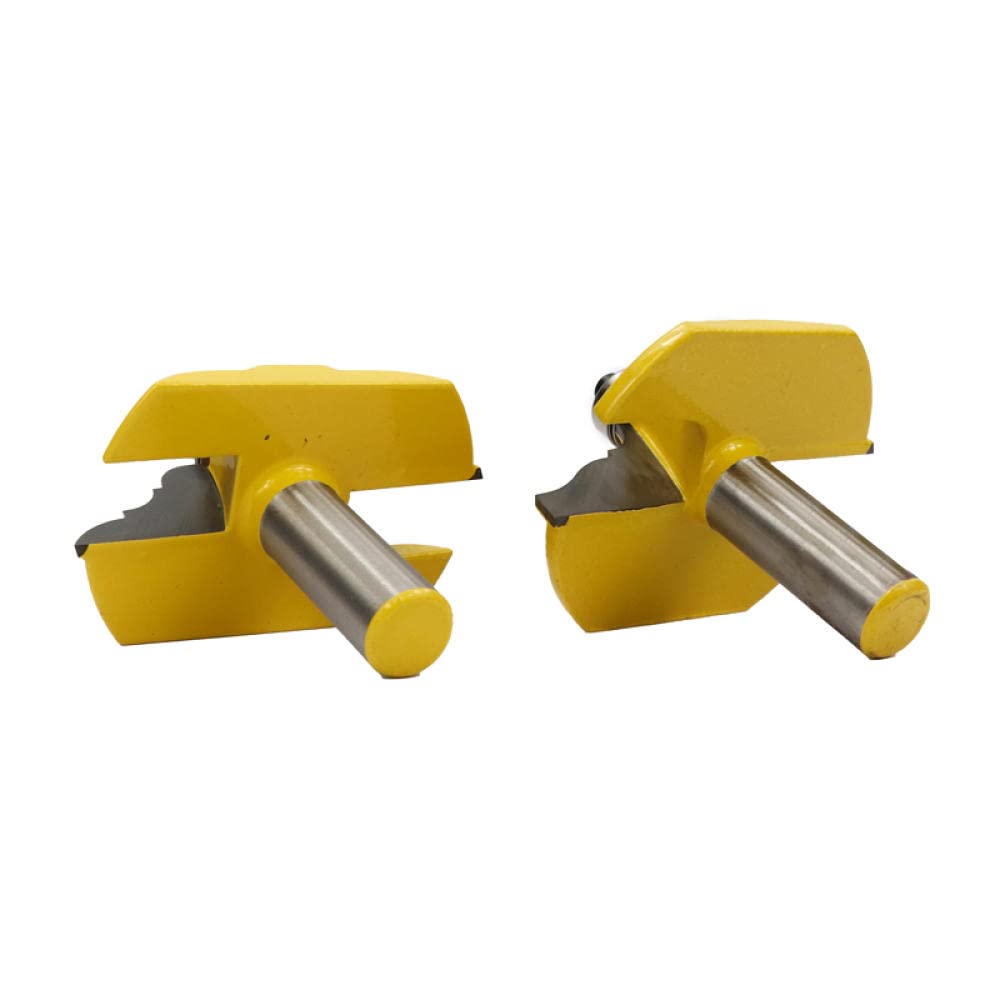 Fresa de mango de carburo sólido ， 2 brocas for enrutador de madera, brocas for molduras de muebles de 2 1/2" de diámetro