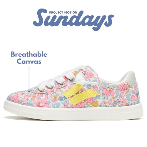 Image of Sundays Girls Sneakers Non-Slip Canvas Girls Shoes Comfort Kids Footwear