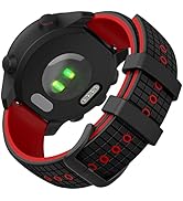 ISABAKE Ersättningsrem för Garmin Forerunner 245/645 Music/Vivoactive 3/Vivomove 3/Vivomove Style...