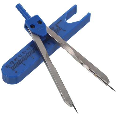 KICHOUSE Blauer Messschieber mit Metallgehäuse und Aufbewahrungsetui für Elektrokardiogramm Messungen im Krankenhaus Geeignet für Ärzte und Krankenschwestern