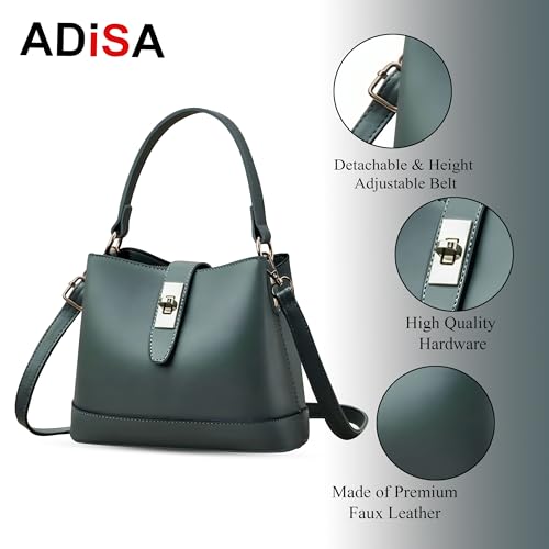Image of ADISA Women's Girls Bucket Cross Body Bag with Sling (SL5139)