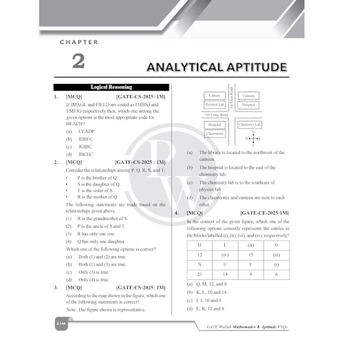 Image of (Old Edition) GATEWALLAH Civil Engineering and Engineering Mathematics & General Aptitude Combo Set of 2 Books Topicwise Previous Years Solved Questions For 2026 Exams PW [Jun 09, 2025] Physics Wallah