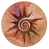 Thirstystone Spiral Sun Coaster, Multicolor
