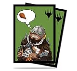 Ultra Pro Magic: The Gathering Chibi Collection Garruk I'm Starving Deck Protector Sleeves (100 Count)