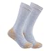 Carhartt Men's 2 Pack Full Cushion Steel-Toe Cotton Work Boot Socks, Grey, Shoe: 6-12