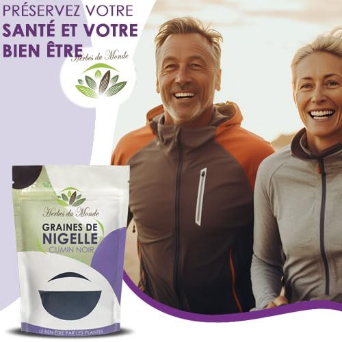 Graines De Nigelle (Cumin Noir) 200g - Qualité Supérieure 1A - Égypte - Neuf Sous Sachet