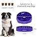 YINEYA 4 Cups Langsame Fütterung Hundenapf, Anti Schling Interaktiver Hundenapf,Antischlingnapf Hunde, Hundezubehör, Das Fressen verlangsamt, 2 Stück