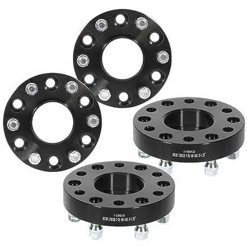 Eccpp 802099-6LUG 4X 6 Lug 1.25 Inch Hubcentric Wheel Spacers 6X5.5 To 6X5.5 78.1Mm thumb #8