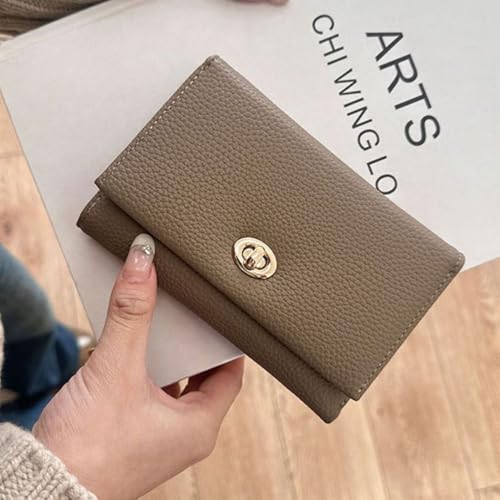 Short Wallet Large Capacity PU wallet Mini Money Bag (Black)3