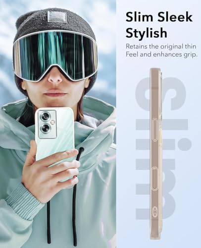 Image of Jkobi Lifetime Anti-Yellow Clear Back Cover Case for Oppo A79 5G (Sleek Hard Crystal | Shockproof and Camera Protection)