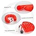 QUMIIRITY High Pressure PU Pneumatic Spring Hose with Quick Connector Recoil Airline Compressor Tube for Air Tools Suitable for Inflation and Dusting