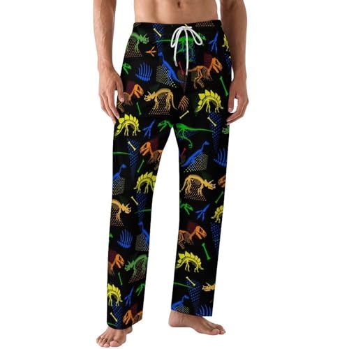 Mens Funny Pajama Pants Lightweight Lounge Sleep Pj Bottoms Matching Couples Unisex Sleep Lounge Pants