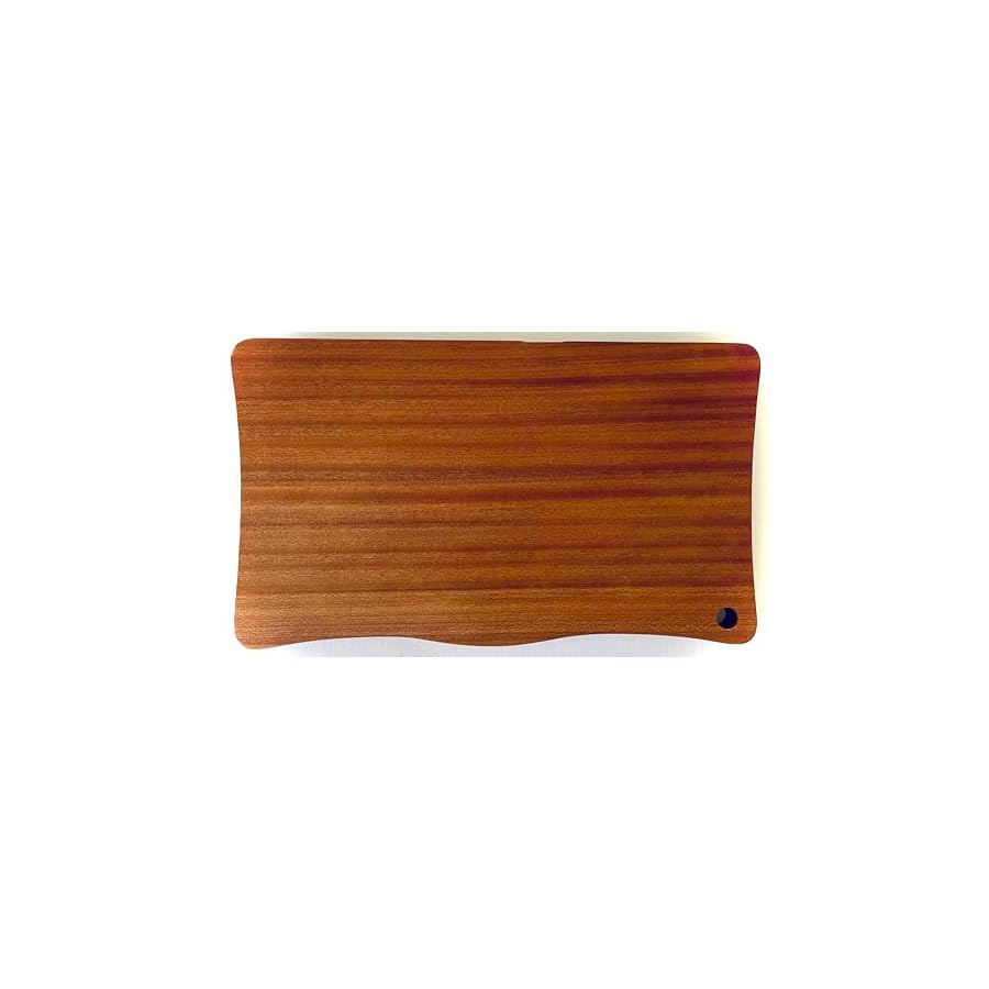 BonCera, Solid Whole Wood Cutting Board, SOLID SINGLE PIECE WOOD - No Joint. No Glue. No Harmful Chemicals added. Kitchen Chopping Boards for Meat, Cheese, Bread, Vegetables & Fruits