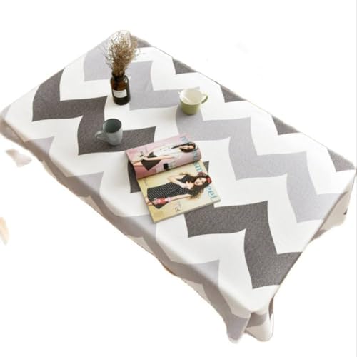 Nappe rectangulaire ligne ondulée couverture table décoration mariage